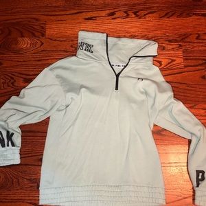 PINK quarter zip sweatshirt